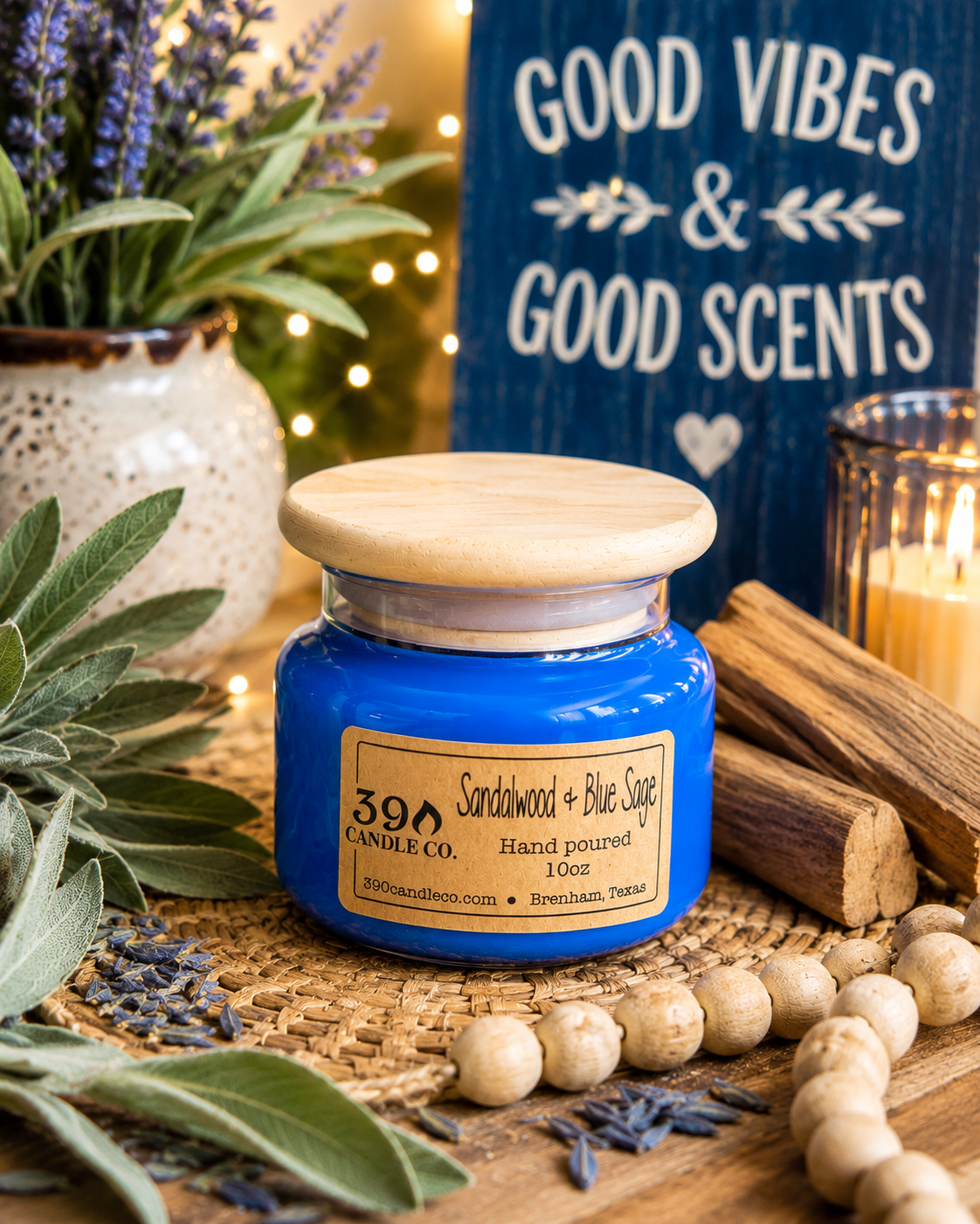 Sandalwood & Blue Sage